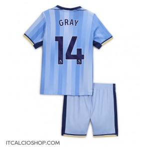 Tottenham Hotspur Archie Gray #14 Seconda Maglia Bambino 2024-25 Manica Corta (+ Pantaloni corti)